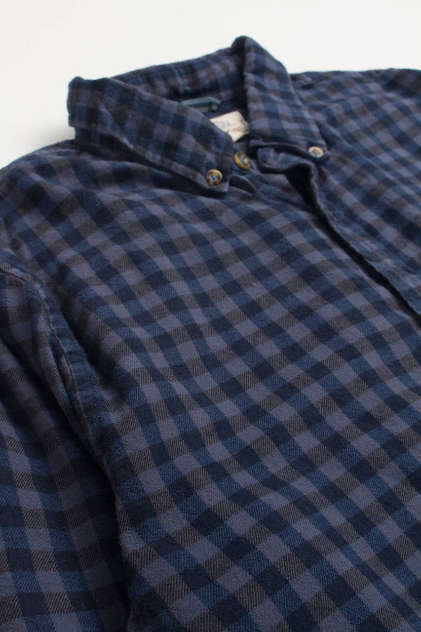 Blue Boston Traders Flannel Shirt 3830