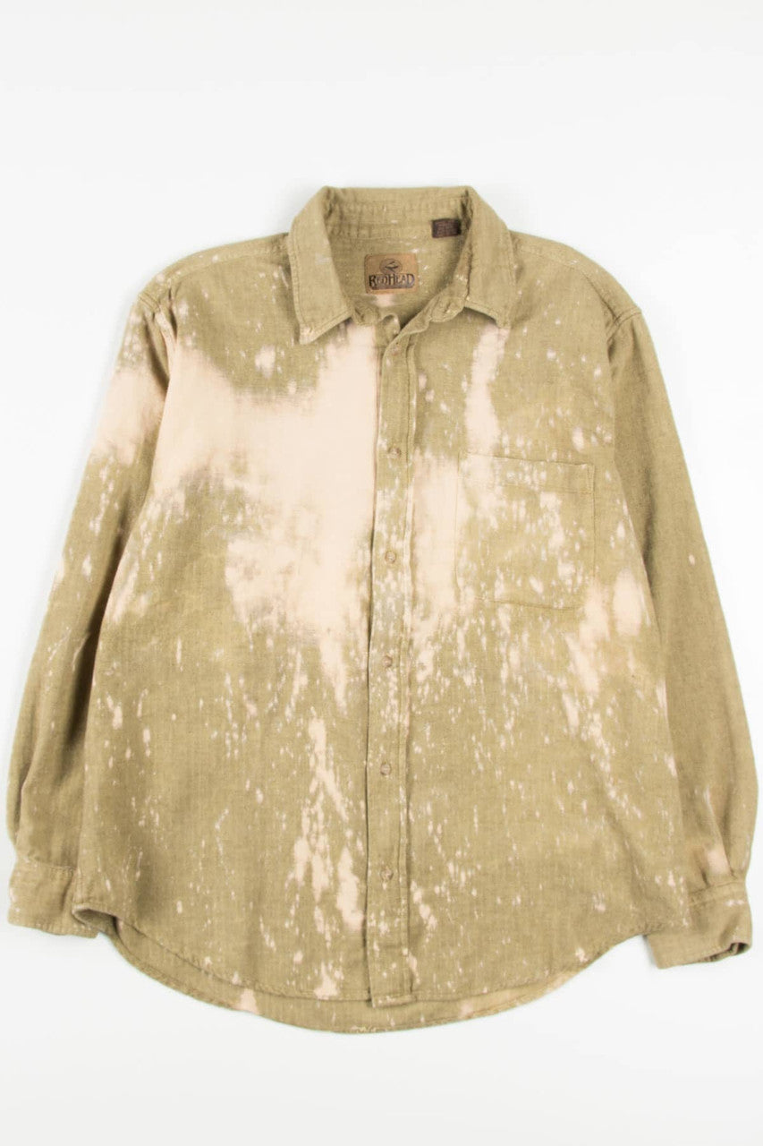 Bleached Red Head Flannel Shirt 3854