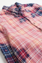 Bleached John Ashford Flannel Shirt 3855