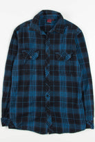 Black & Blue Burnside Flannel Shirt 3858