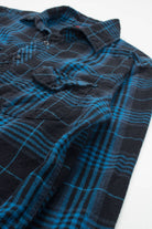 Black & Blue Burnside Flannel Shirt 3858