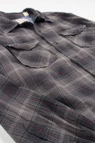 Grey Red Head Flannel Shirt 3860
