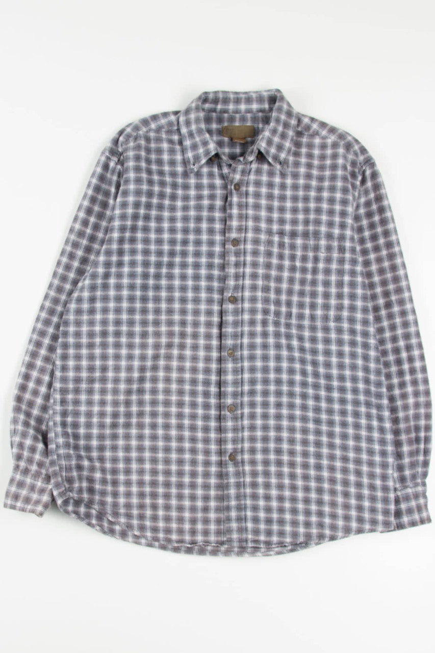 Vintage Faded Glory Flannel Shirt 3863