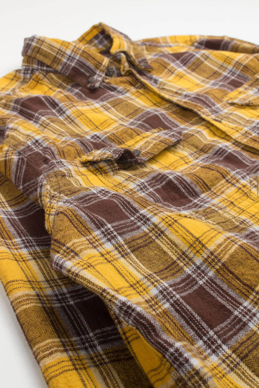 Mustard George Flannel Shirt 3864