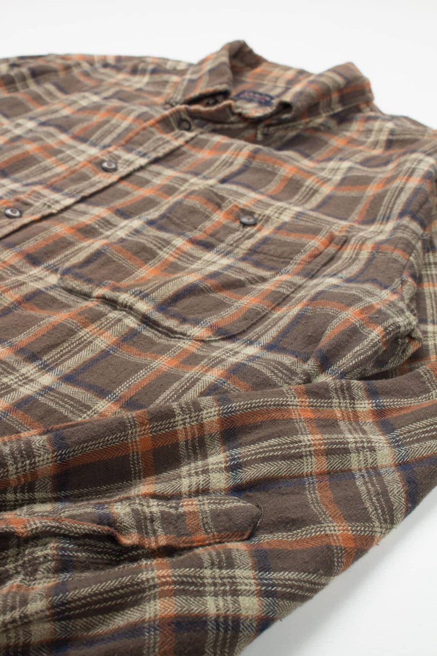 Brown Arrow Flannel Shirt 3868