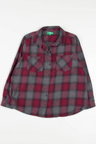 Women's Dip Flannel Shirt 3869
