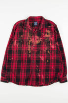 Bleached Faded Glory Flannel Shirt 3871