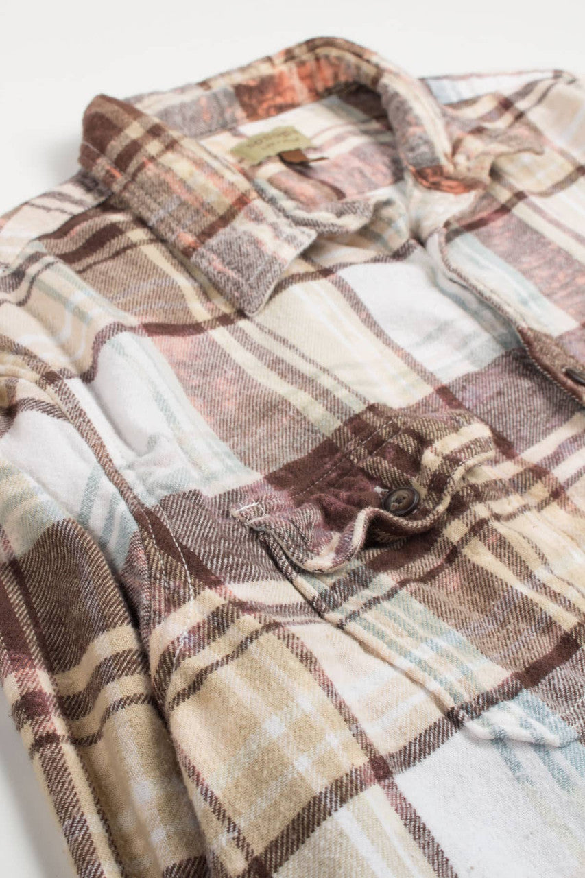 Soft Beached Sonoma Flannel Shirt 3872