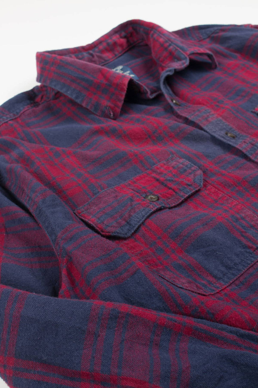 Vintage Faded Glory Flannel Shirt 3877