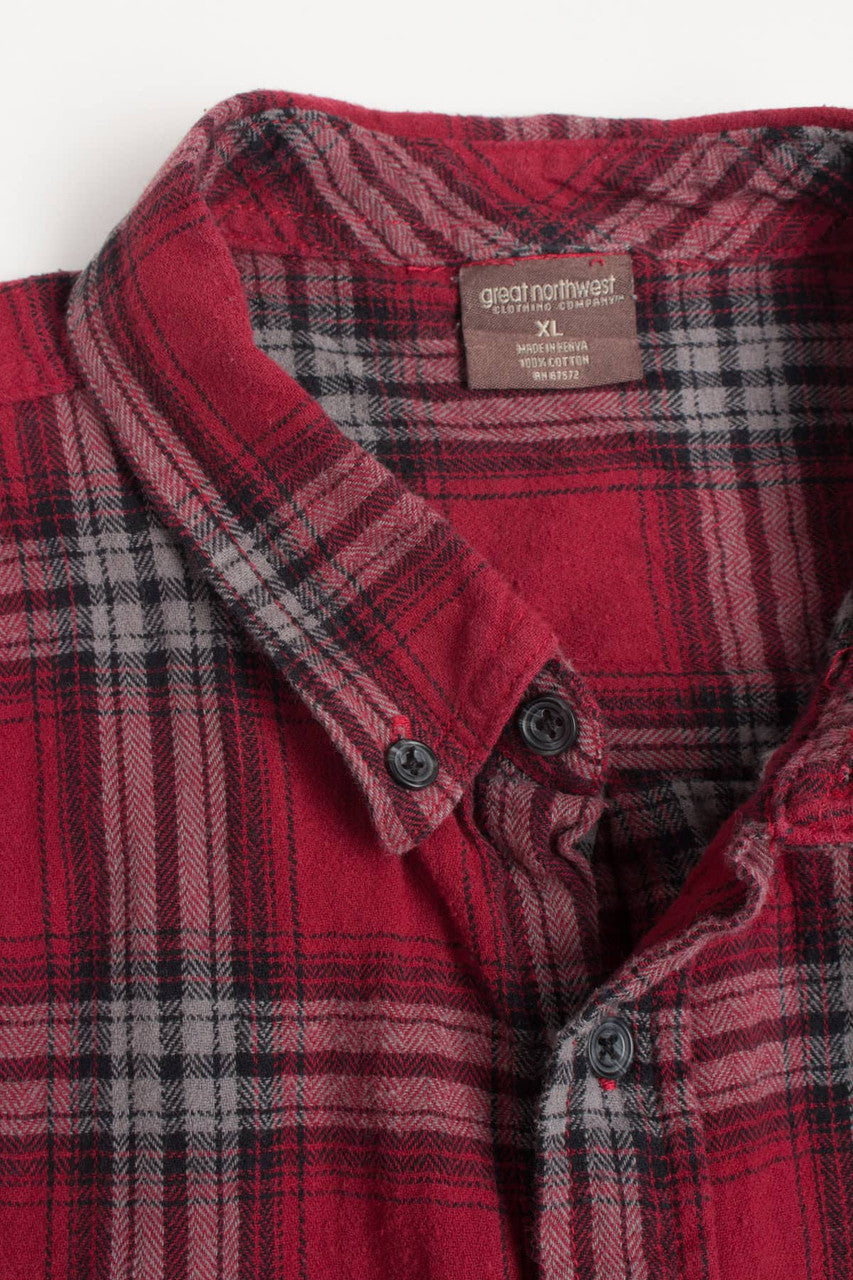 Vintage Great Northwest Flannel Shirt 3878