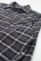 Charcoal Merona Flannel Shirt 3883