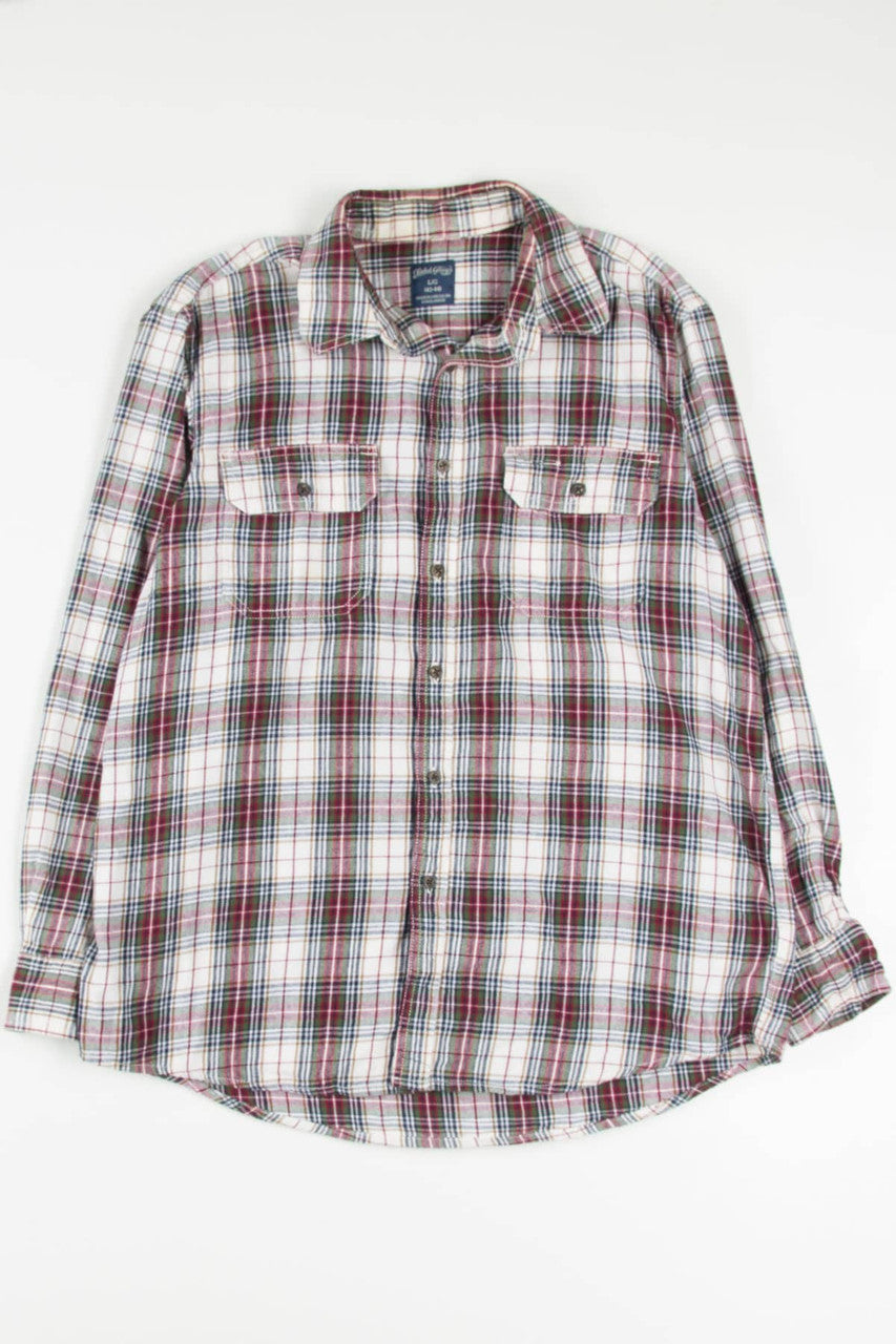 Vintage Faded Glory Flannel Shirt 3891