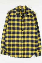 Yellow Pacsun Flannel Shirt 3898