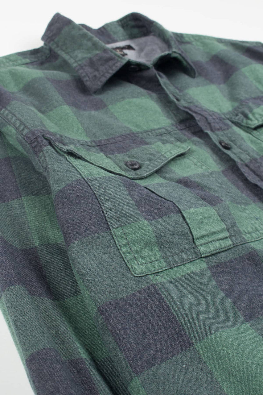 Green Banana Republic Flannel Shirt 3910