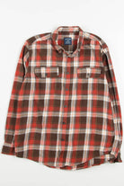 Rust Faded Glory Flannel Shirt 3911