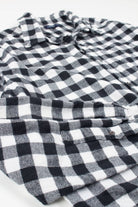 Black & White Croft & Barrow Flannel Shirt 3912