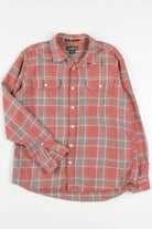 Peach Eddie Bauer Flannel Shirt 3915