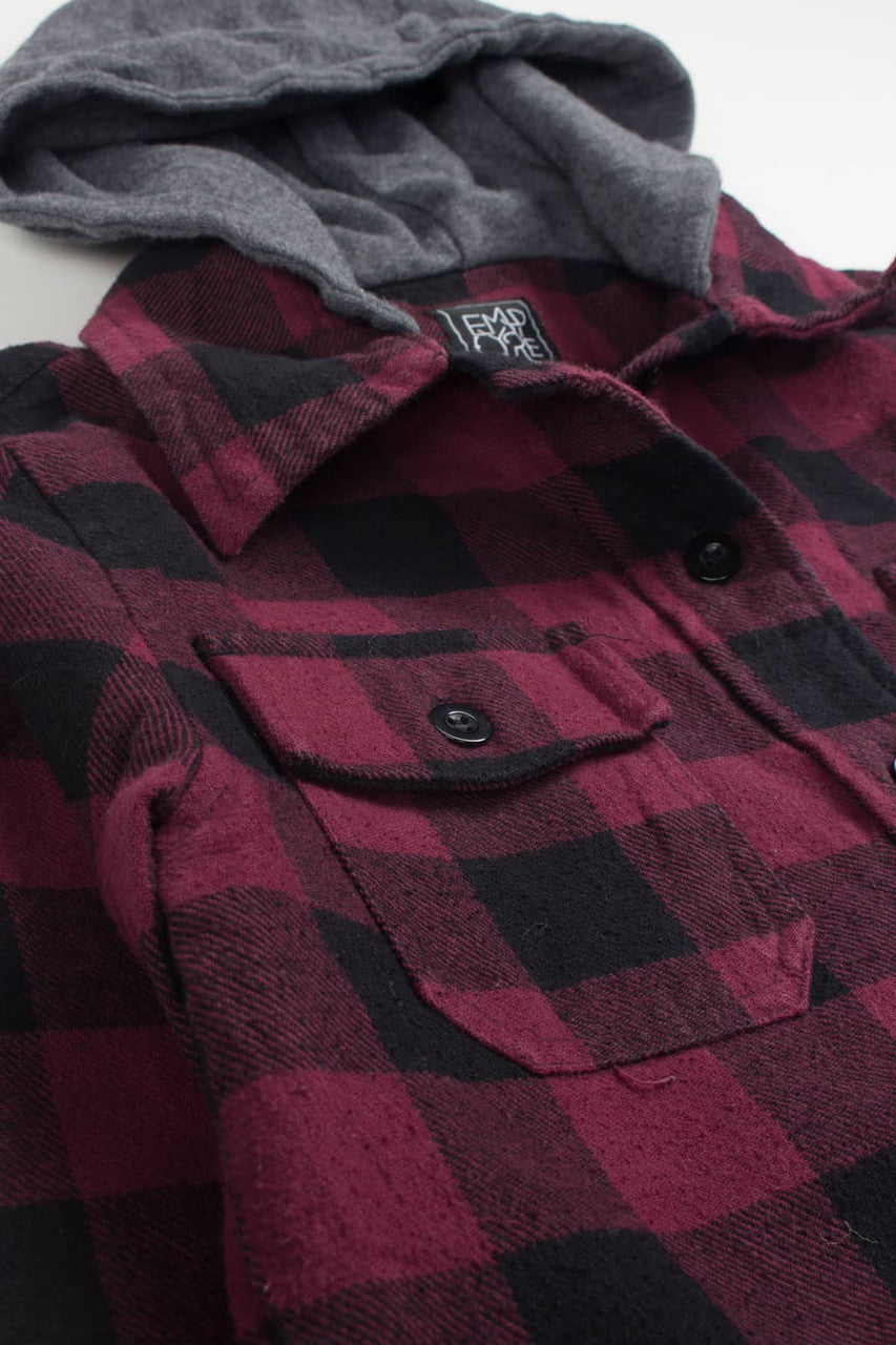 Hooded Empyre Flannel Shirt 3916