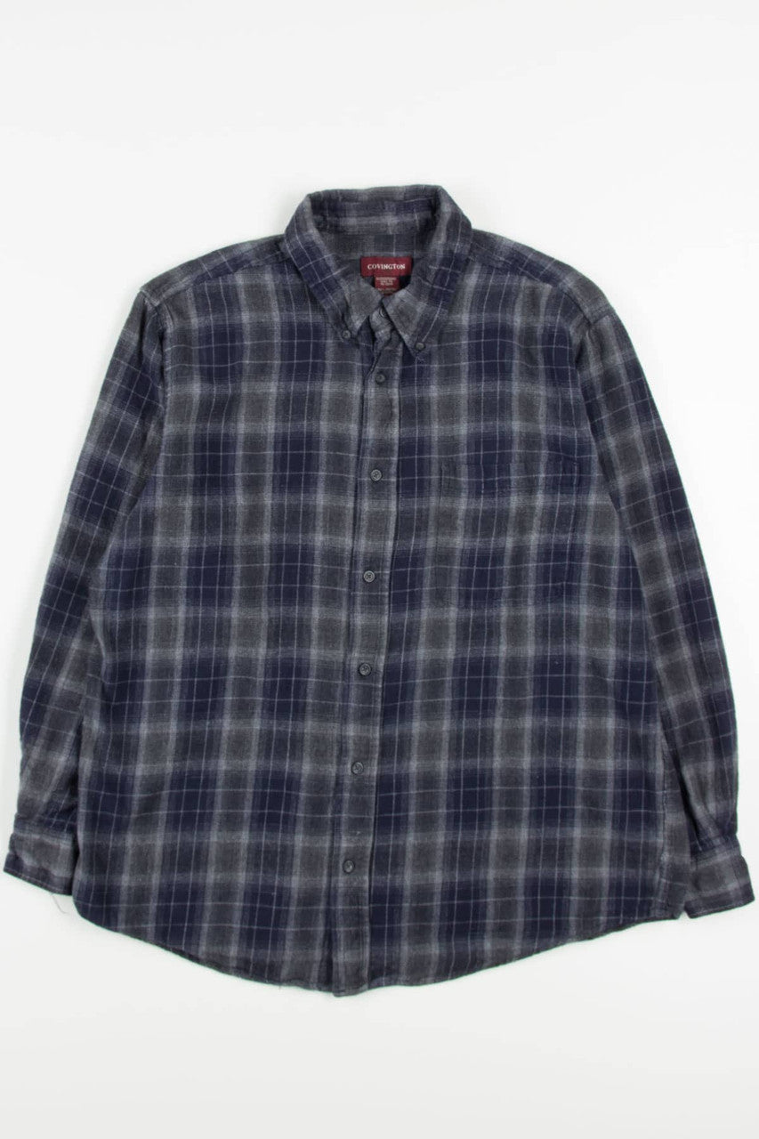 Charcoal Covington Flannel Shirt 3919
