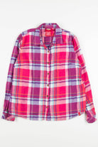 Hot Pink Dickies Flannel Shirt 3921