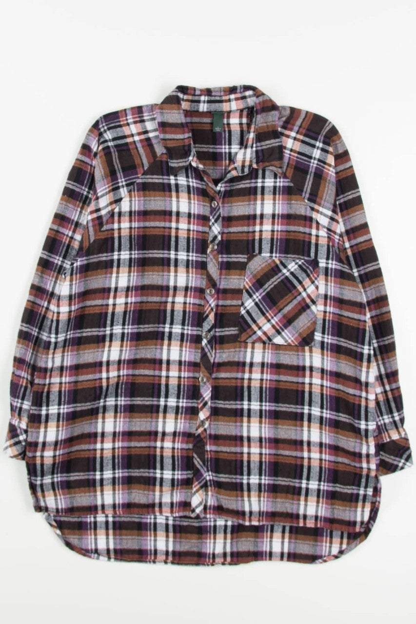 Brown Wild Fable Flannel Shirt 3933