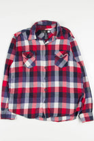 Red & Navy Ocean Pacific Flannel Shirt 3939
