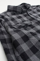 Black Faded Glory Flannel Shirt 3942