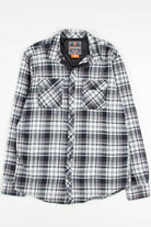Black & White Dravus Flannel Shirt 3945