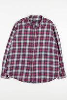 Red Faded Glory Flannel Shirt 3956