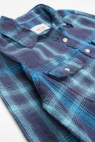 Blue Mossimo Flannel Shirt 3959
