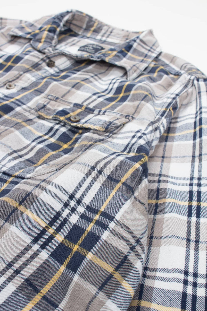 Grey Faded Glory Flannel Shirt 3962