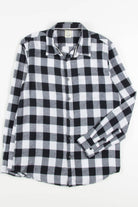 Black Buffalo Rustic Blue Flannel Shirt 3967