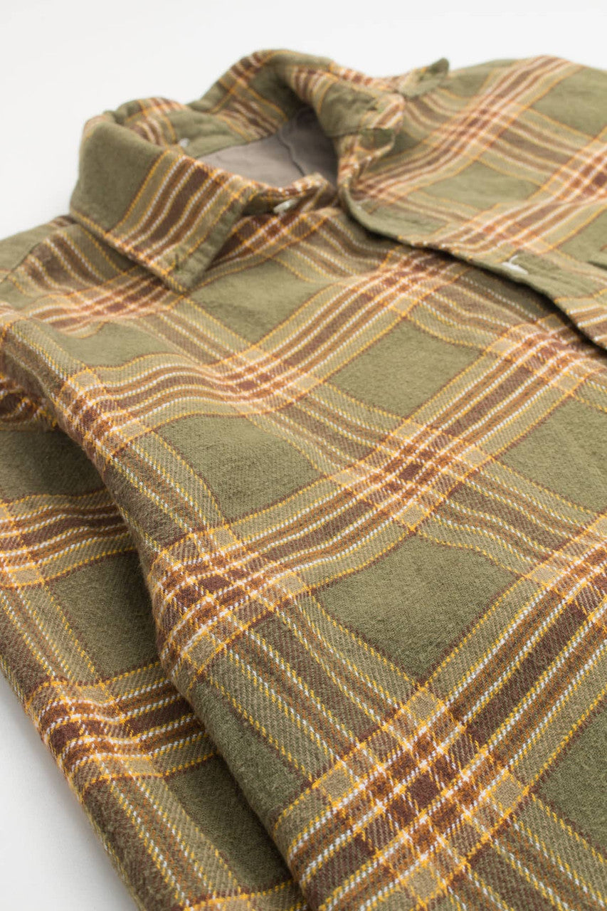 Green Old Navy Flannel Shirt 3969