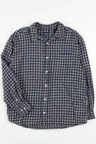 Navy Basic Editions Flannel Shirt 3970