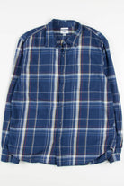 Blue Old Navy Flannel Shirt 3971