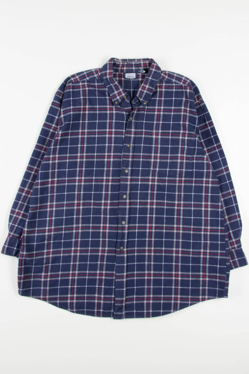 Blue Premier International Flannel Shirt 3972