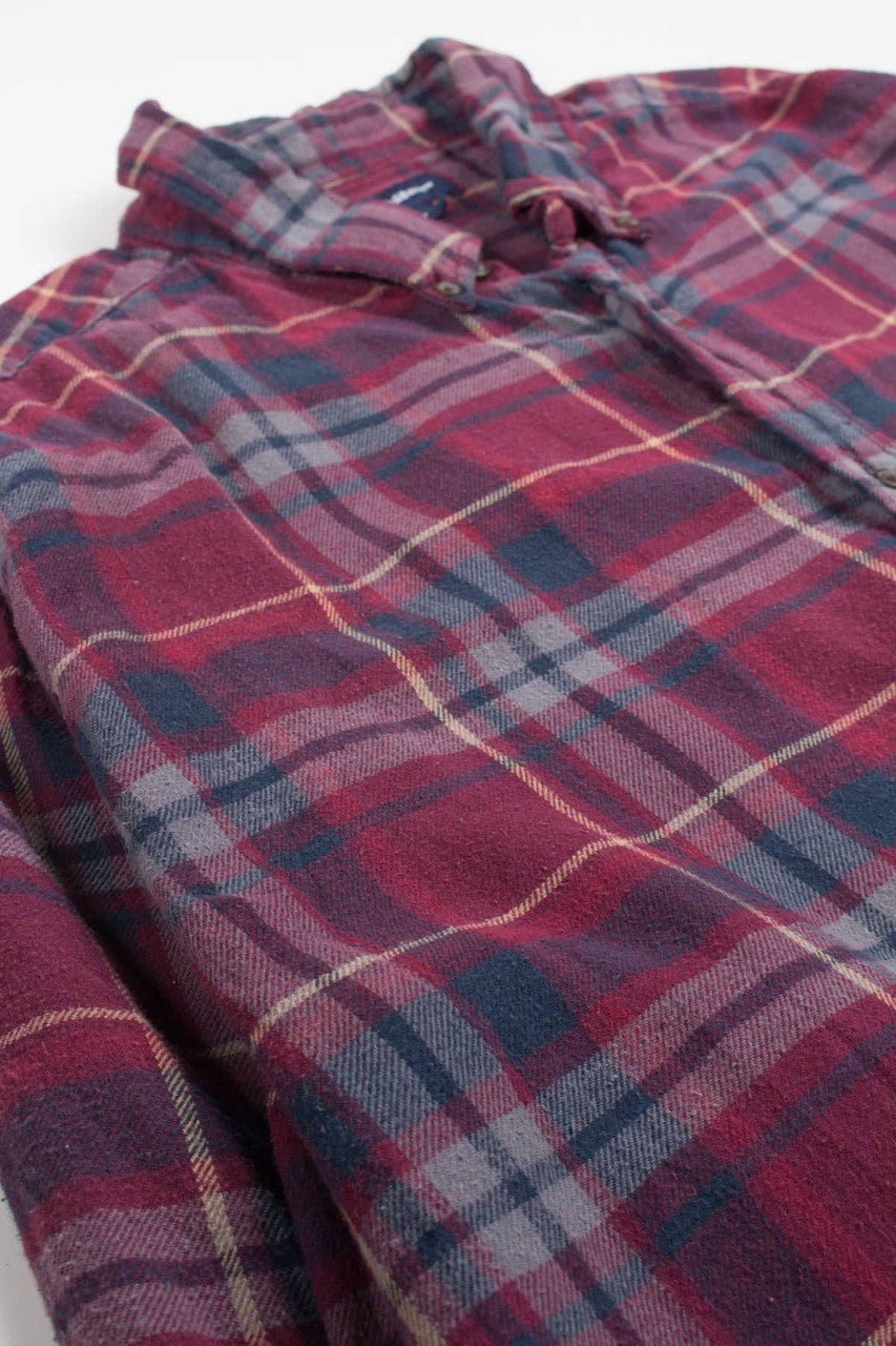 Red Croft & Barrow Flannel Shirt 3976