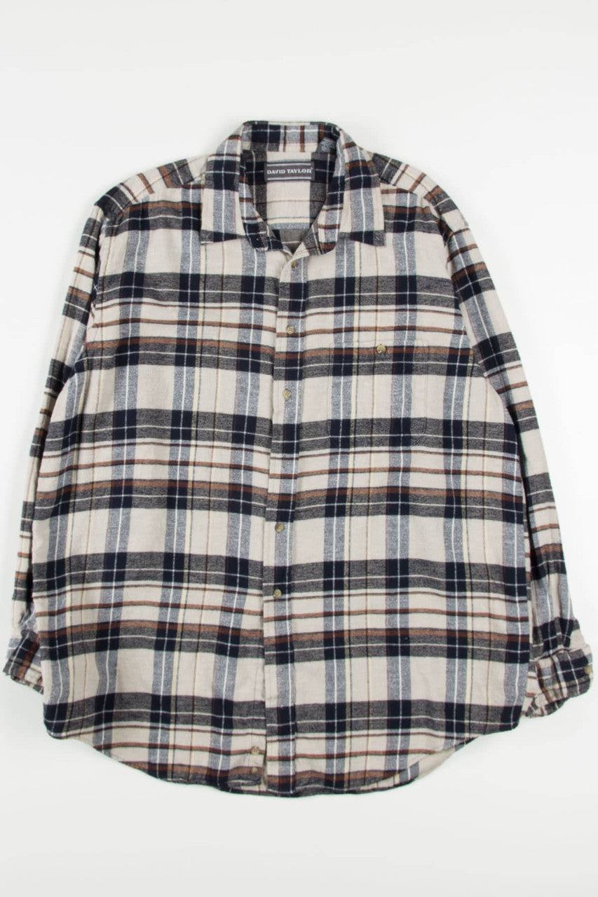 Vintage David Taylor Flannel Shirt 3977