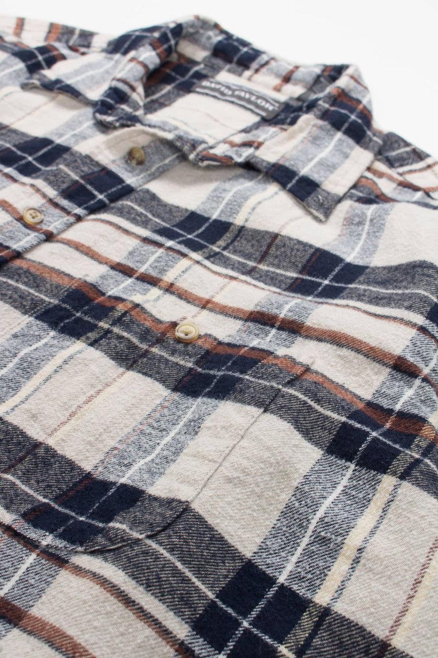 Vintage David Taylor Flannel Shirt 3977