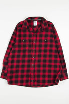 Thick Red Dickies Flannel Shirt 3978