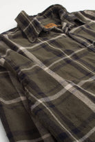 Olive St. John's Bay Flannel Shirt 3982