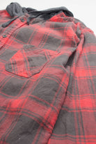 Hooded Hot Topic Flannel Shirt 3984