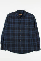 Blue Faded Glory Flannel Shirt 3985