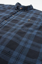 Blue Faded Glory Flannel Shirt 3985