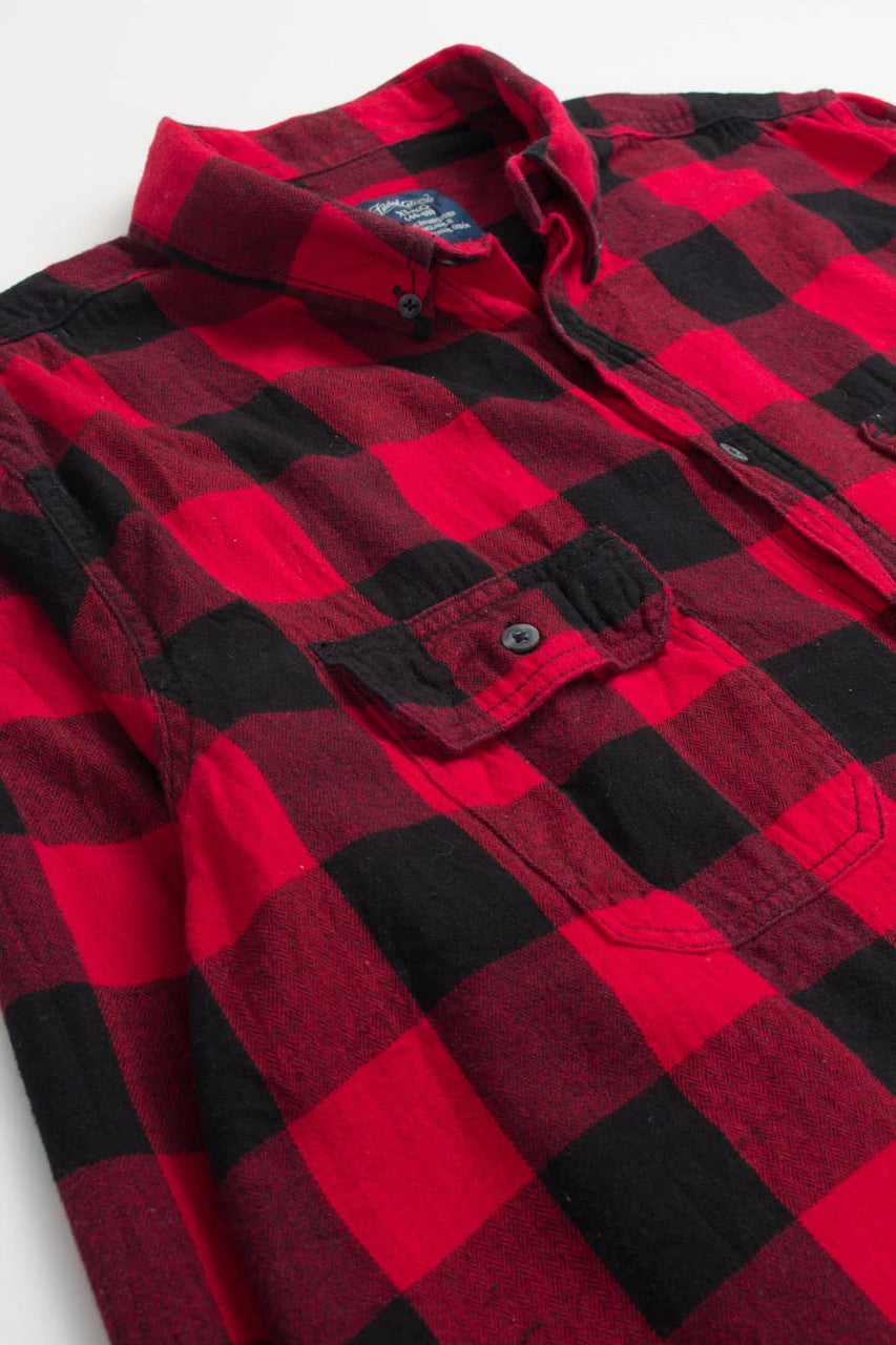 Red Buffalo Faded Glory Flannel Shirt 3987