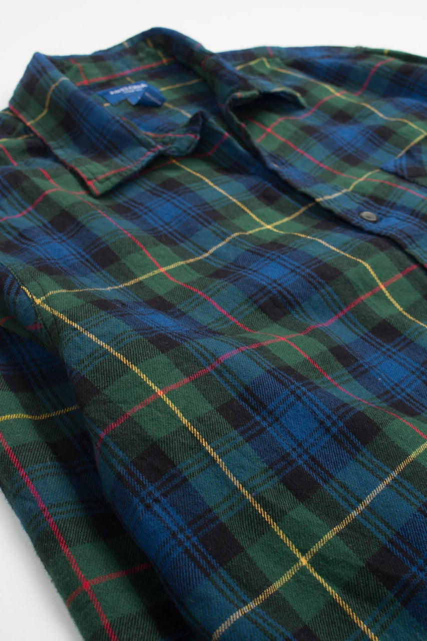 Green Arizona Jean Co. Flannel Shirt 3991