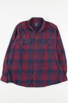 Red Faded Glory Flannel Shirt 4001