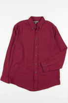 Red Chevron Croft & Barrow Flannel Shirt 4004