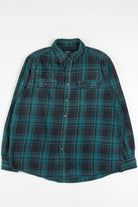 Teal Faded Glory Flannel Shirt 4007