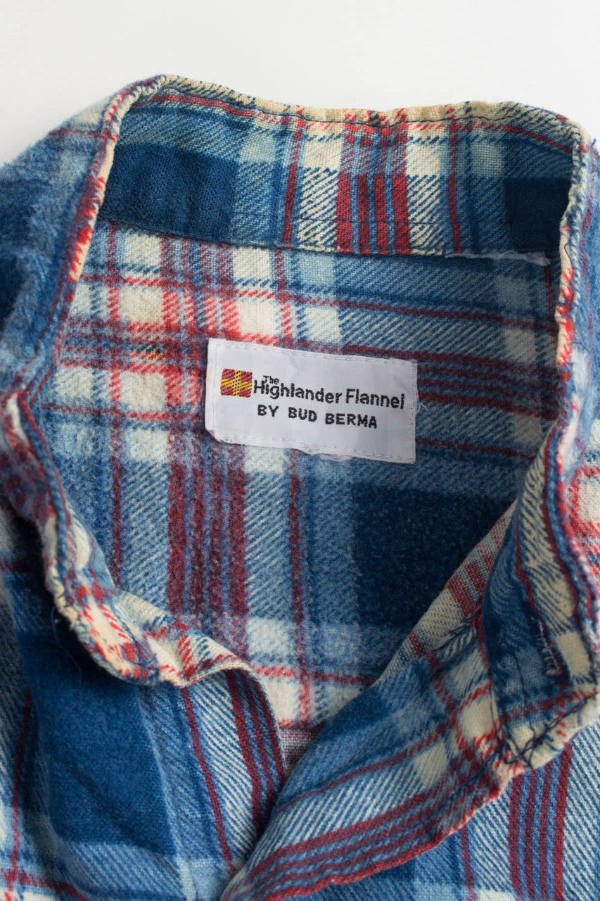 Vintage Bud Berma Flannel Shirt 4008